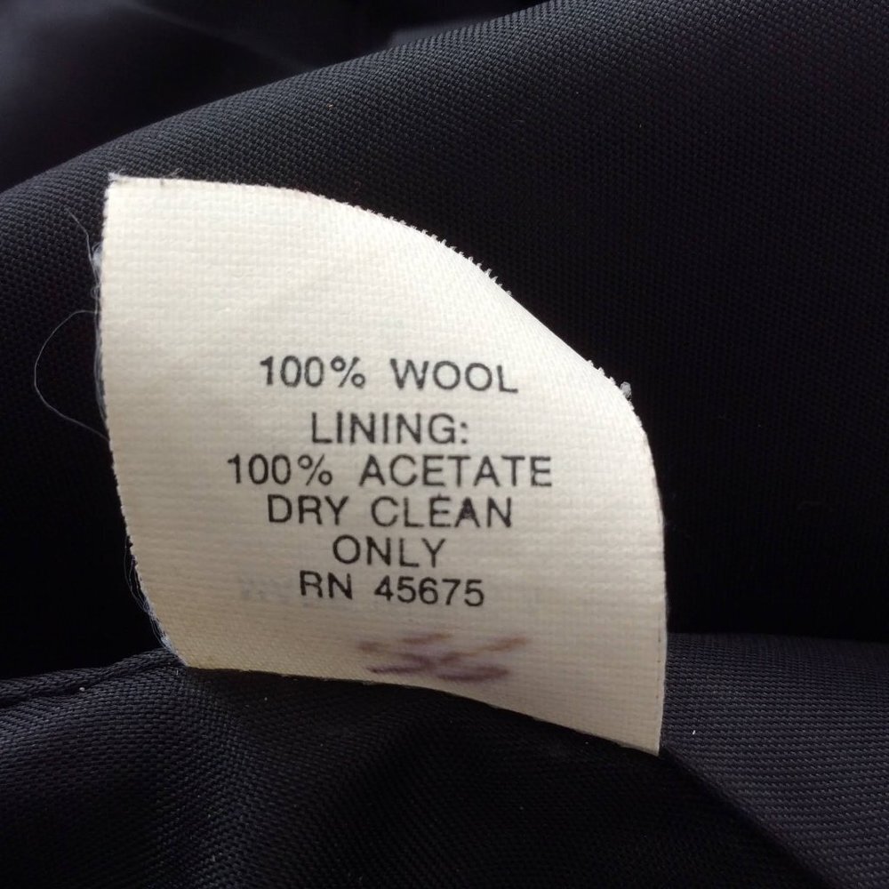 Collectibles Vintage Black Career Dress Size 4 - Picture 5 of 6